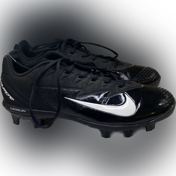 Nike Other - NIKE Lunar Vapor Ultrafly Pro Mens 10.5 Baseball Softball Cleats Black & White